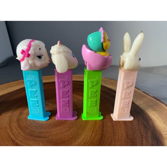 Vintage Easter PEZ Dispenser Lot with Bunny & Chick Designs - Picture 12 of 14